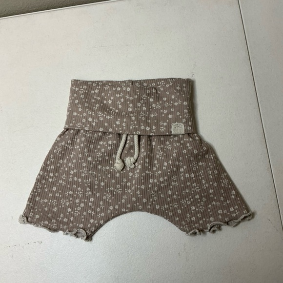 Handmade Other - 2 Sweet Cheeks Handmade Floral Ribbed Harem Shorts 18-24M Boho